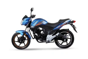 Runner Knight Rider Blue Color Bike