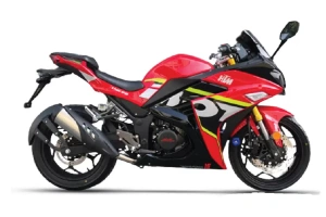 H Power HTM RZ3 Red and Black Color Sports Bike